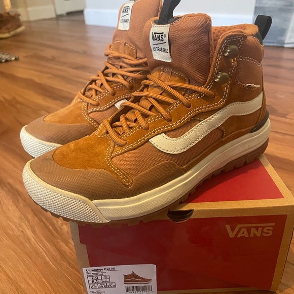Vans Shoes - Vans UltraRange EXO Hi MTE Men's Tan High-Top Sneakers
